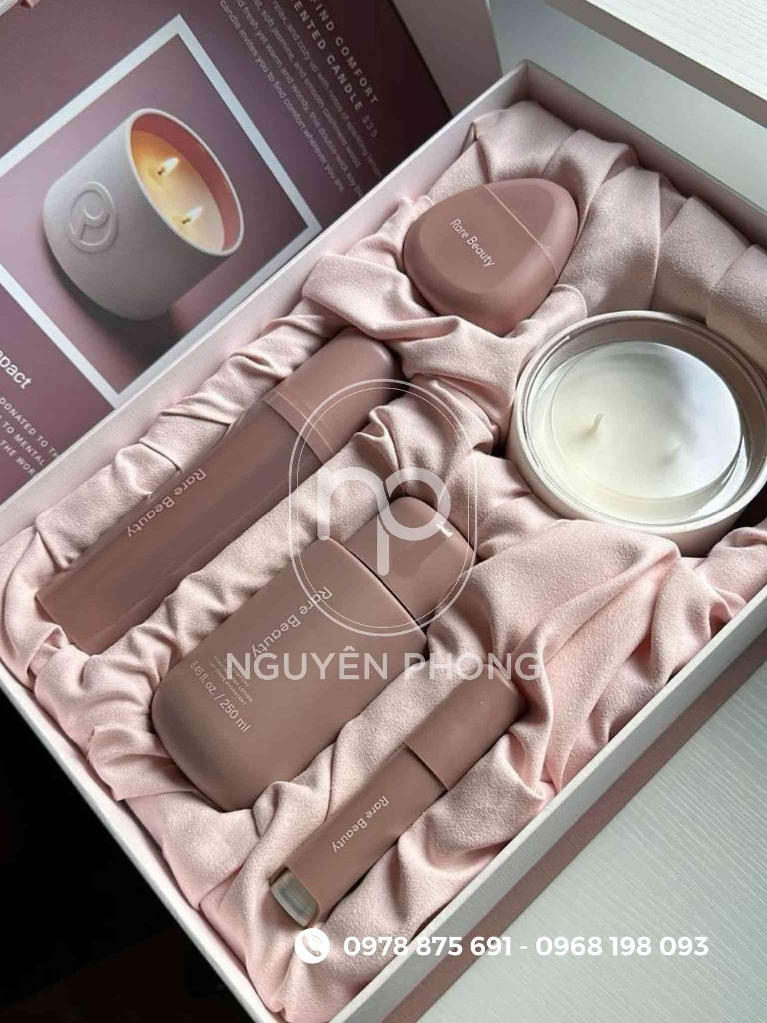Khay lụa đựng mỹ phẩm